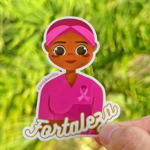 Cancer de seno sticker spanish breast cancer