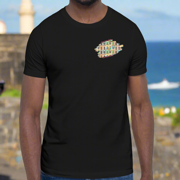 Viejo San Juan, Puertas  (T-Shirt DOBLE)