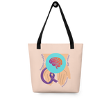 totebag bolso de playa En honor a pacientes de Alzeihmer y sus familiares.

"Déjame ayudarte. Aquí estaré."