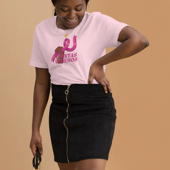 camisa cancer de mama para mujer latina 1