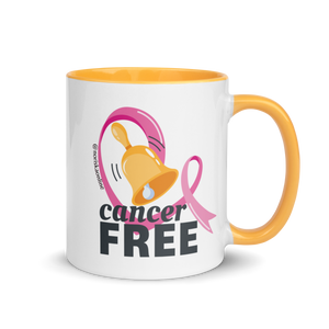 taza con mensaje cancer free de cancer de mama cancer free mug