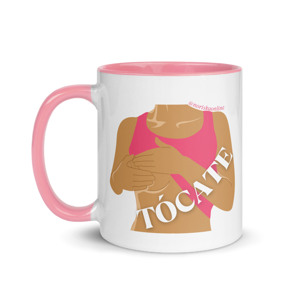 taza para autoexamen de cancer de seno 
