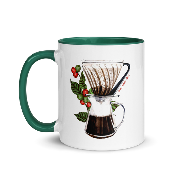 Taza de café colao en Puerto Rico 
