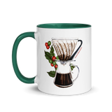 Taza de café colao en Puerto Rico 

