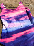Traje baño para mujer con imagen del cielo de Puerto Rico