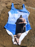 Traje baño con imagen de El Morro en Puerto Rico