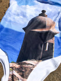 Traje baño con imagen de El Morro en Puerto Rico