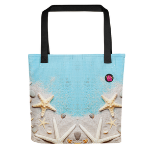 Totebag de playa con imagen de la arena de Puerto Rico