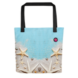 Totebag de playa con imagen de la arena de Puerto Rico