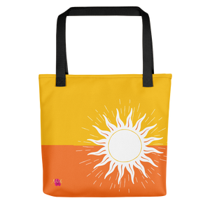 Cartera con los colores del caliente Sol de mediodía en el trópico caribeño al que pertecemos en Puerto Rico.