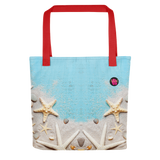 Totebag de playa con imagen de la arena de Puerto Rico