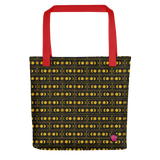Cartera artística representativa del resplandor al atardecer de Puerto Rico.