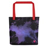 Cartera para tu vida diaria y verano con las imágenes del hermoso cielo de Puerto Rico: el cielo de medianoche.