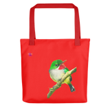 Cartera resistente y elegante con la hermosura de nuestra ave endémica: el San Pedrito. Puerto Rico.