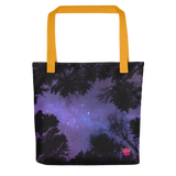 Cartera para tu vida diaria y verano con las imágenes del hermoso cielo de Puerto Rico: el cielo de medianoche.