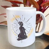 Taza con frase motivacional | Motivational coffee mug for women in spanish