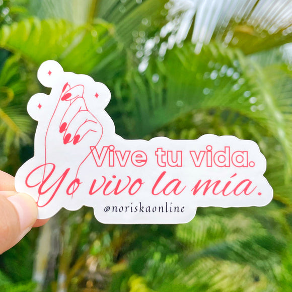 sticker frase motivacional mujer 1