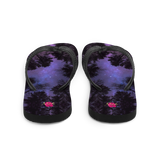 "Chancletas" para tu vida diaria y verano con las imágenes del hermoso cielo de Puerto Rico: el cielo de medianoche.