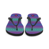"Chancletas" (Flip Flops) con representación artística de unos de los seres más reconocible del mar de Puerto Rico: sus peces.