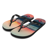 Chancletas (Flip Flops) con imagen de playas de Puerto Rico