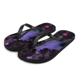 "Chancletas" para tu vida diaria y verano con las imágenes del hermoso cielo de Puerto Rico: el cielo de medianoche.