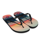 Chancletas (Flip Flops) con imagen de playas de Puerto Rico
