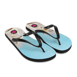 Orilla de mar, Arena: Chancletas (Flip Flops)