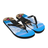 Chancletas (Flip Flops) con imagen de El Morro en el Viejo San Juan, Puerto Rico