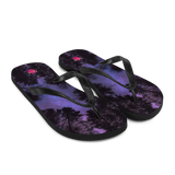 "Chancletas" para tu vida diaria y verano con las imágenes del hermoso cielo de Puerto Rico: el cielo de medianoche.