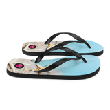 Orilla de mar, Arena: Chancletas (Flip Flops)