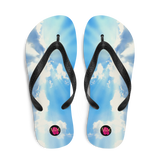 "Chancletas" para en tu vida diara y verano con las imágenes del hermoso cielo de Puerto Rico: el cielo de mediodía.