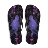 "Chancletas" para tu vida diaria y verano con las imágenes del hermoso cielo de Puerto Rico: el cielo de medianoche.