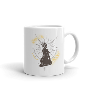 Taza con frase motivacional | Motivational coffee mug for women in spanish