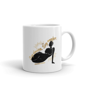 Taza con frase motivacional | Motivational coffee mug for women in spanish